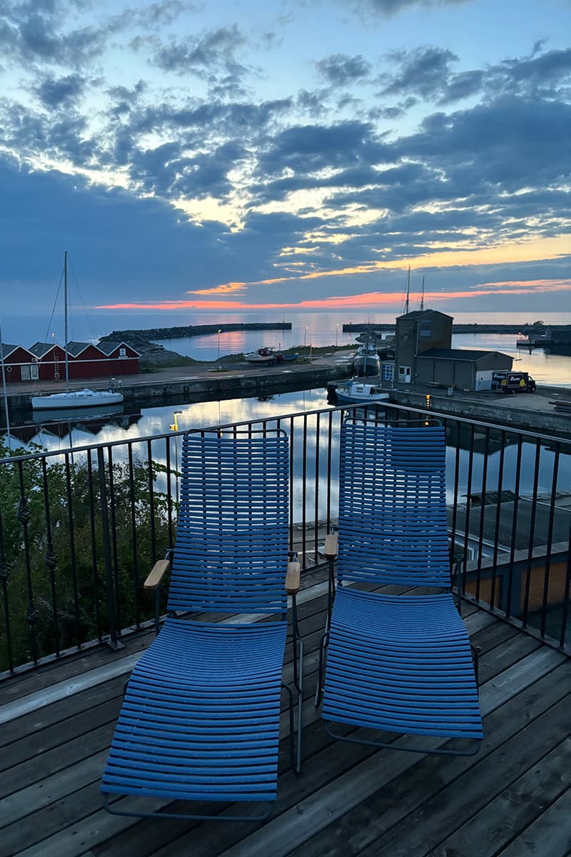 Die magische Sonnenuntergang auf Bornholm